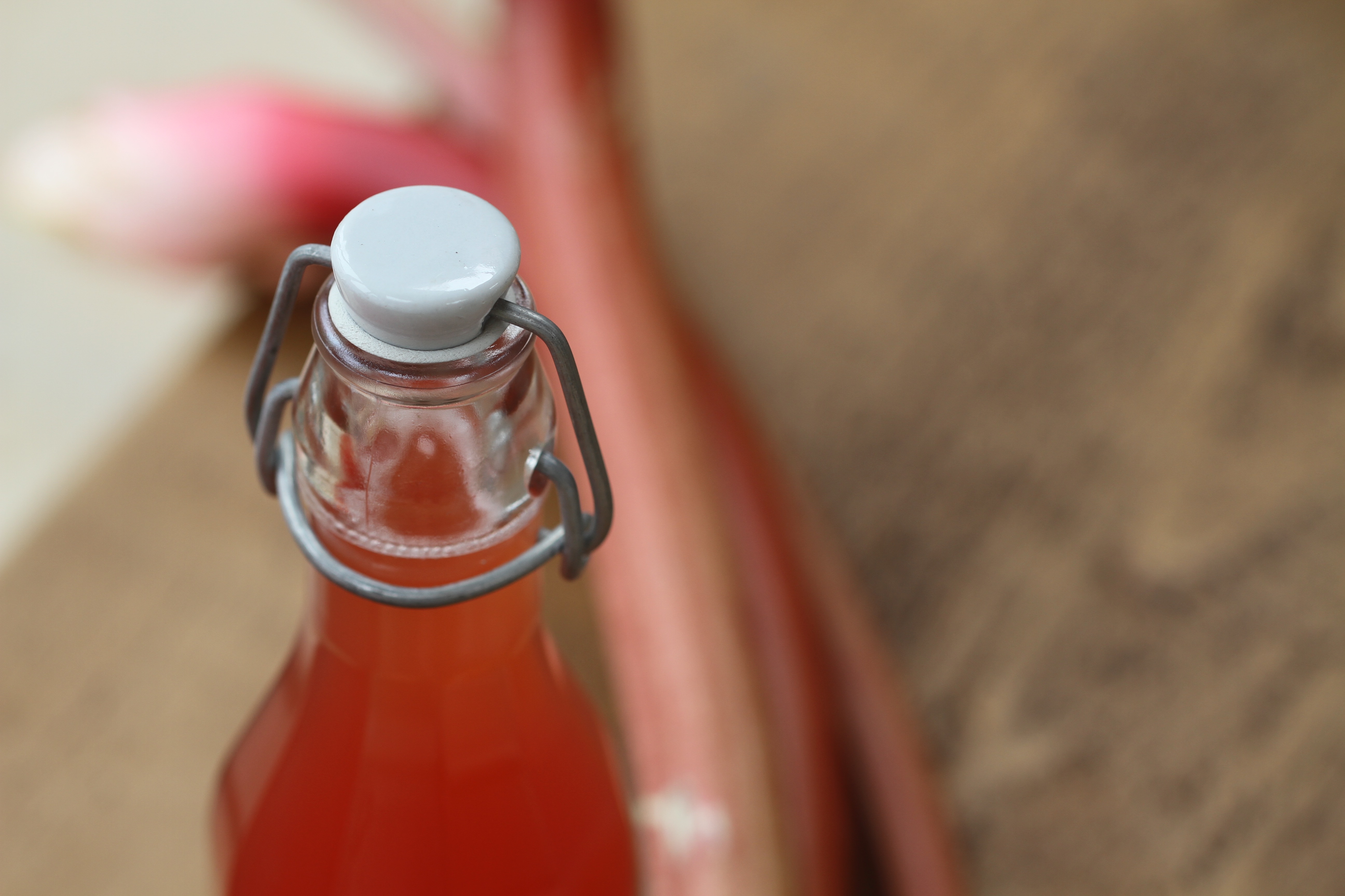 Spiced Rhubarb Soda